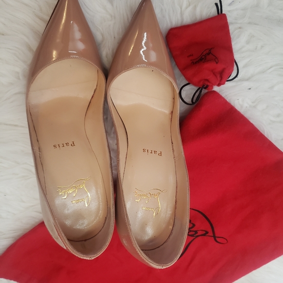 AUTHENTIC LOUBOUTIN SO KATE (NUDE) - Picture 6 of 6